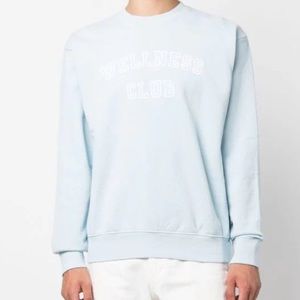 Sporty & Rich Wellness Club Crew Neck Sweatshirt XL